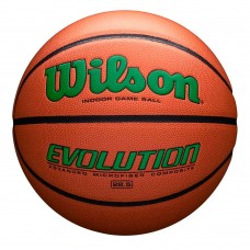 Мяч баскетбольный Wilson Evolution 295 (7, brown-green)